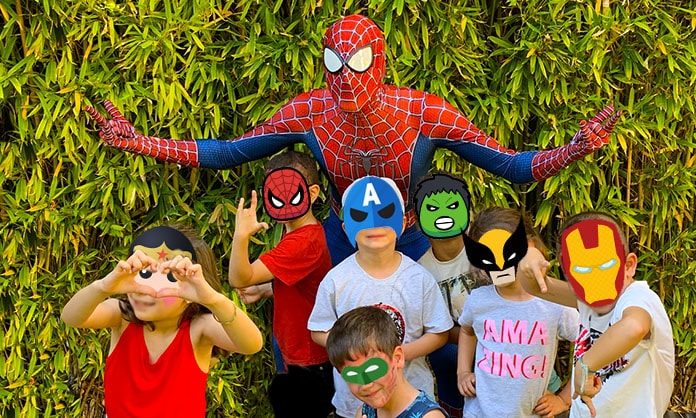 Animation anniversaire Aix-Marseille enfant Spider-Man - Festimini